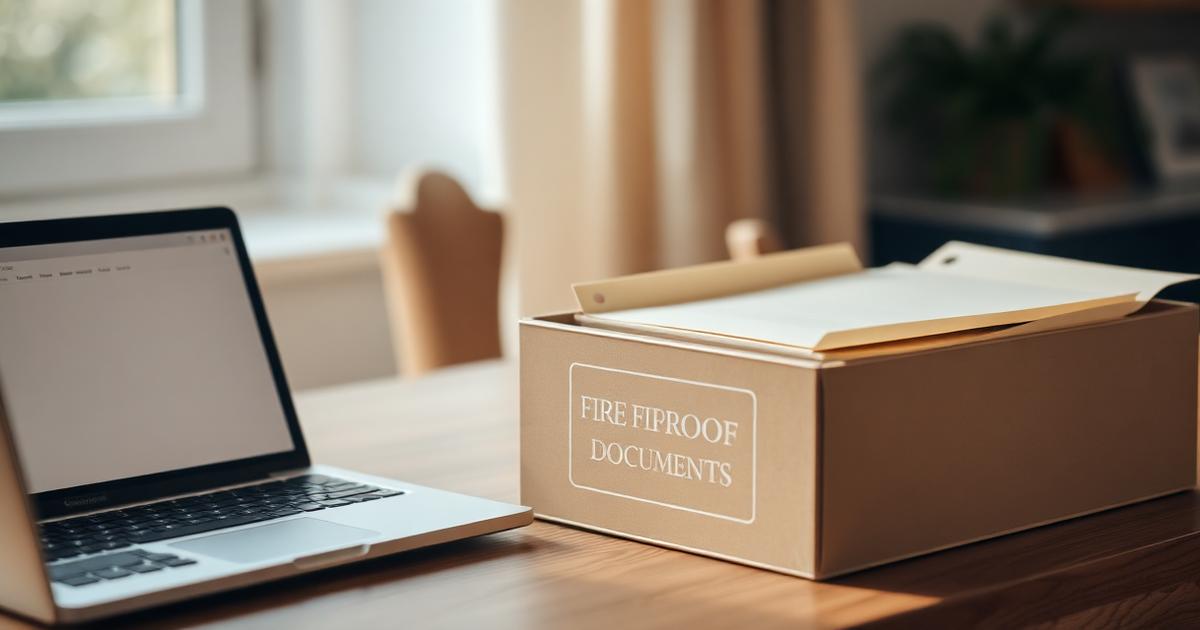 Where should you store your life insurance policies?